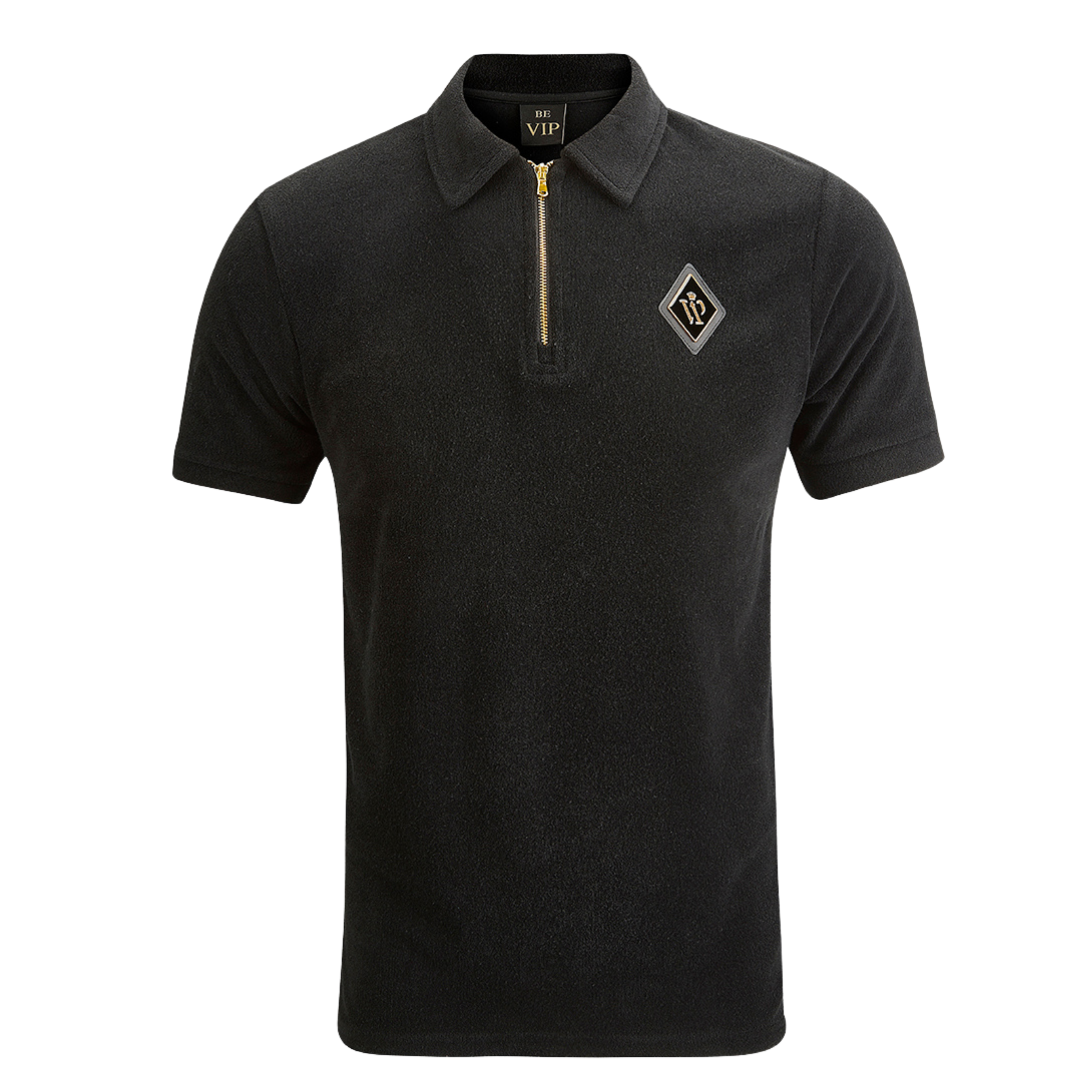BE VIP Signature badge Towelling Polo