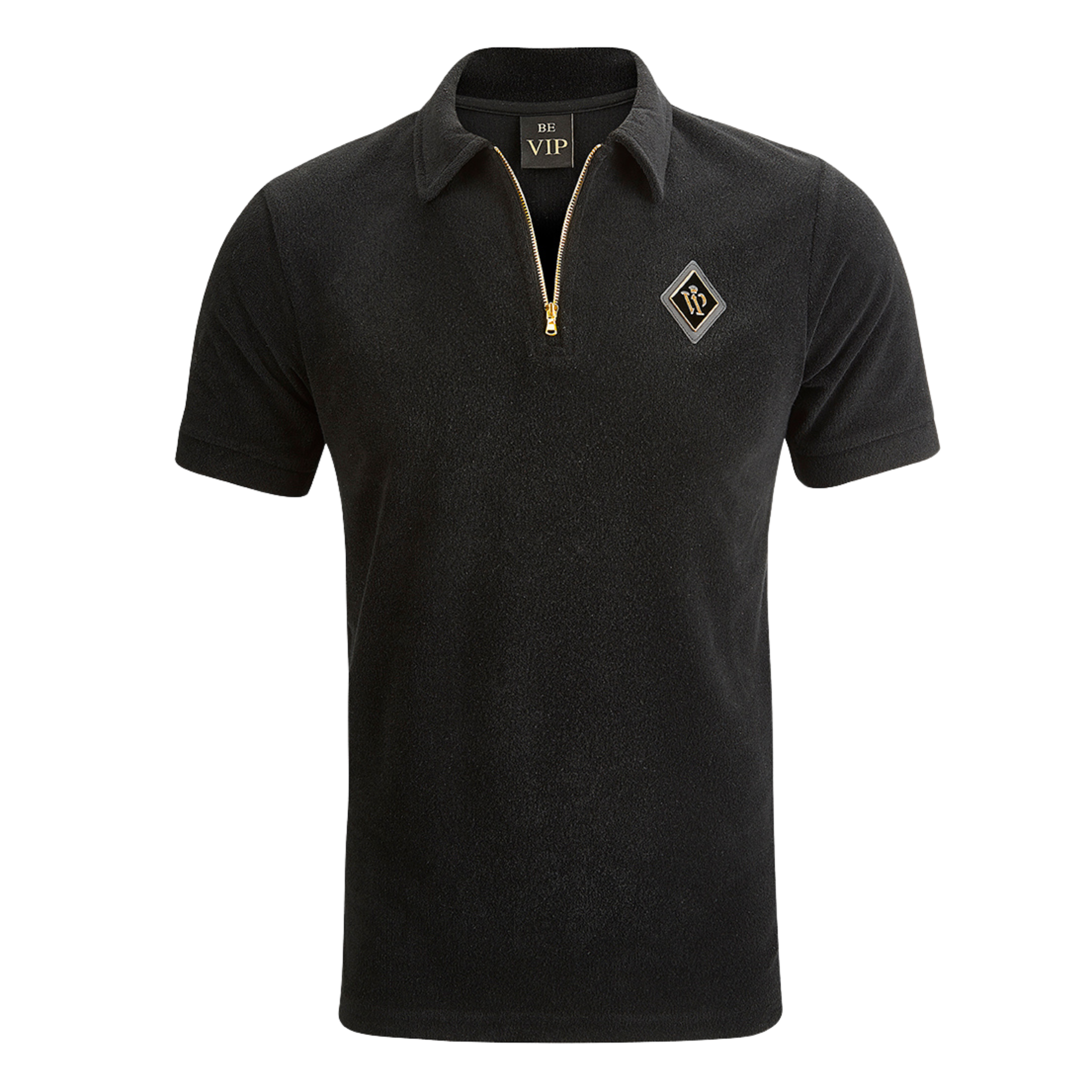 BE VIP Signature badge Towelling Polo